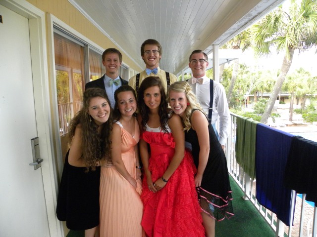 Prom Themed Group Date.